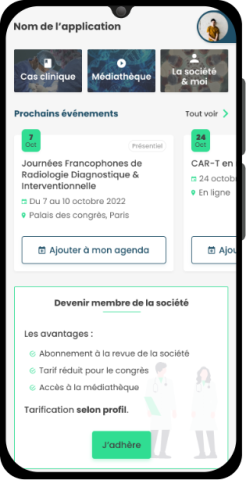 Appli mobile Fédérer